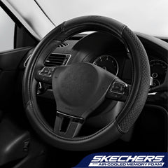 Skechers close-up of air-cooled mesh panels highlighting cooler grip benefits