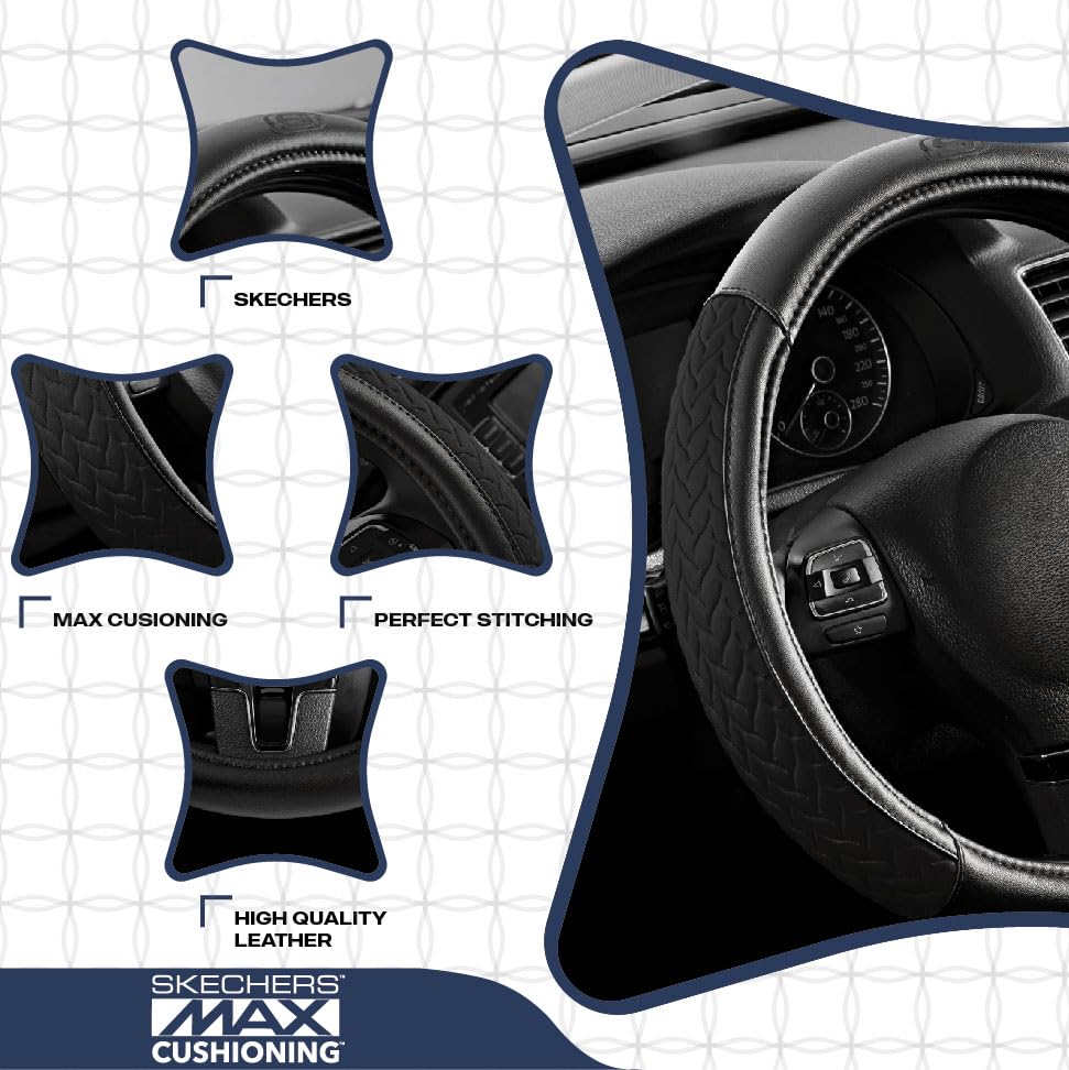 Skechers inner anti-slip lining detail securing cover to wheel