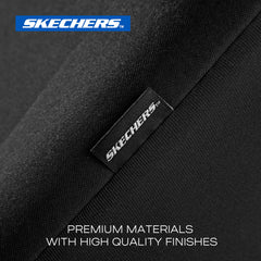 Skechers seat covers installed in a sedan lifestyle scene, enhancing comfort and look