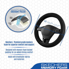 Skechers installed in SUV interior demonstrating improved grip and style