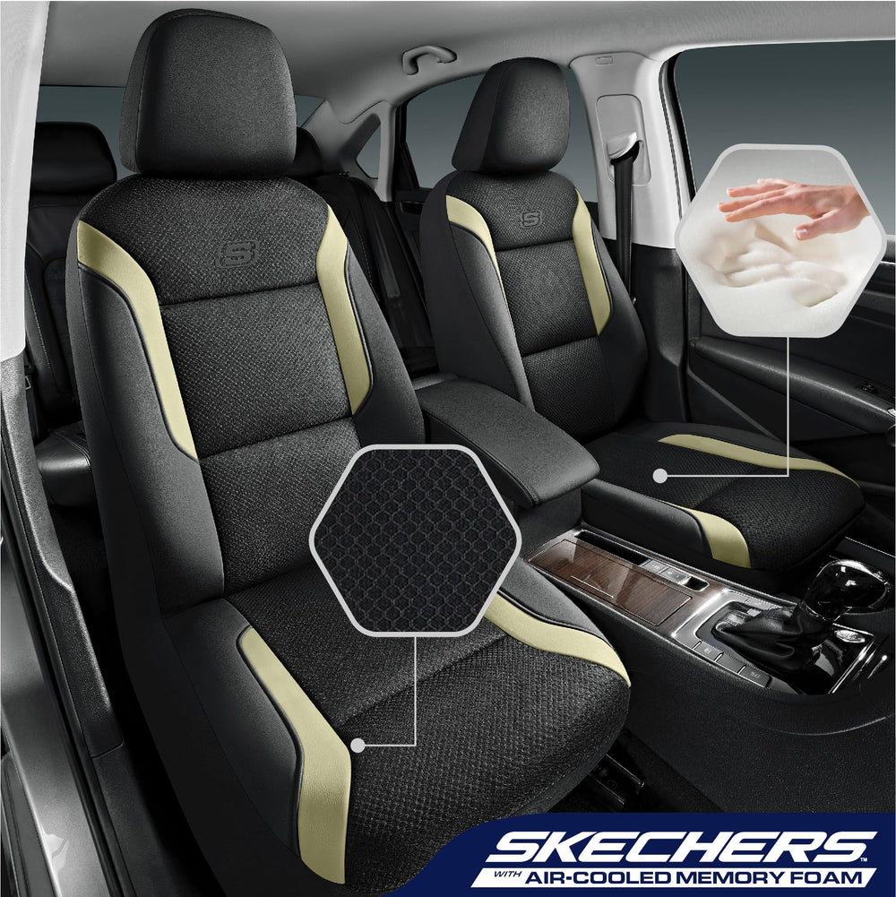 Skechers memory foam close-up highlighting cushioning comfort