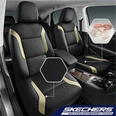 Skechers memory foam close-up highlighting cushioning comfort