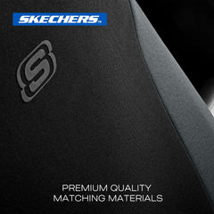 Skechers covers installed in a sedan illustrating protection and style