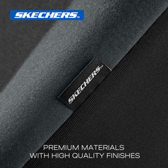 Skechers airbag seam detail demonstrating safety-compatible stitching