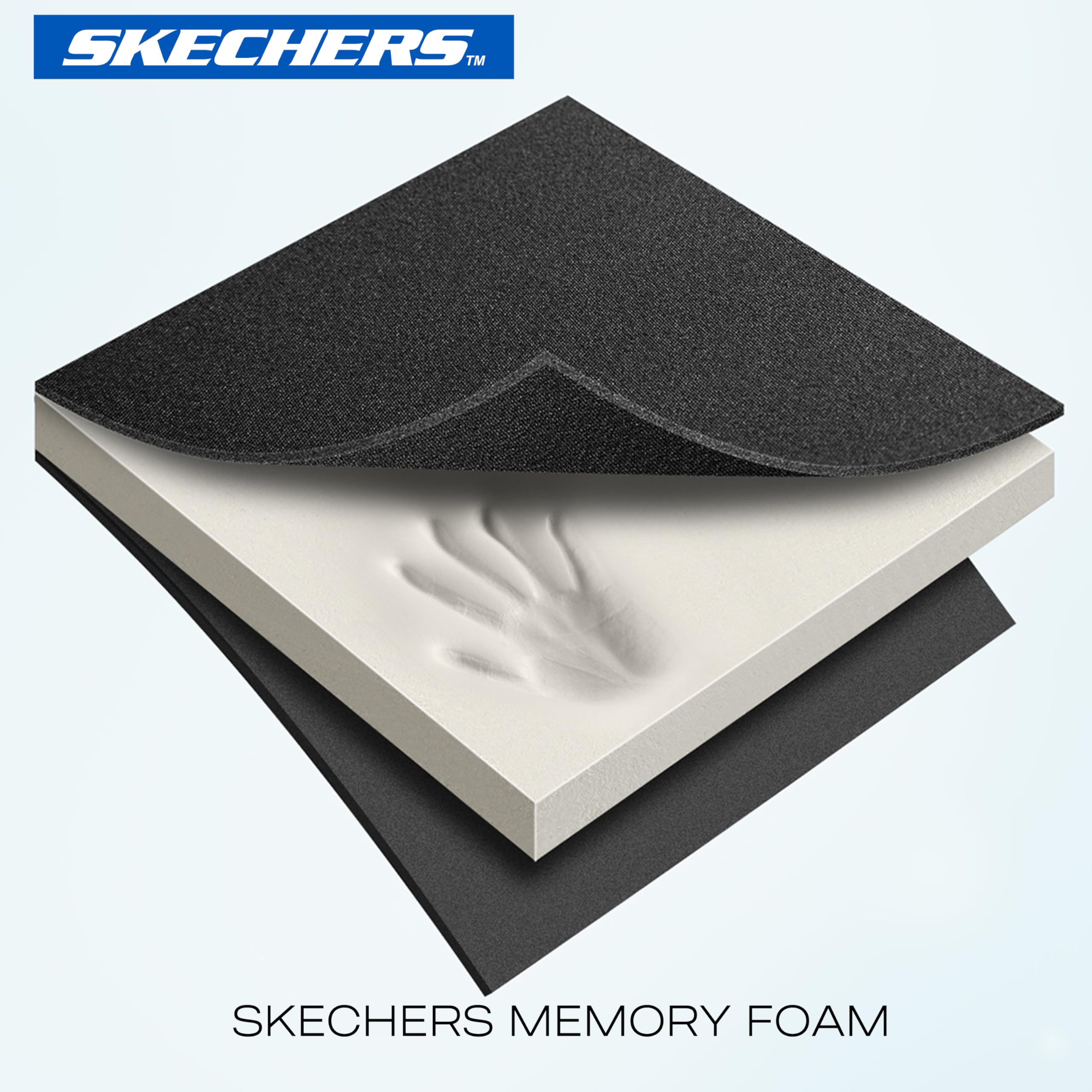 Skechers size comparison with ruler to confirm 14.5–15 inch fit