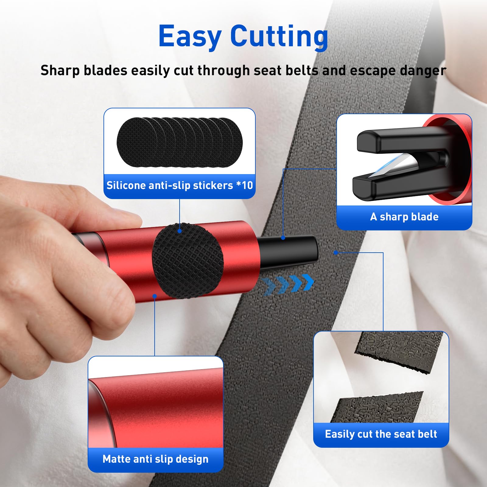 SKINNYON whistle close-up with lip grip for reliable, non-freezing signaling