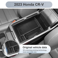 SKTU installed in CR-V console top view offering tidy storage at arm’s reach