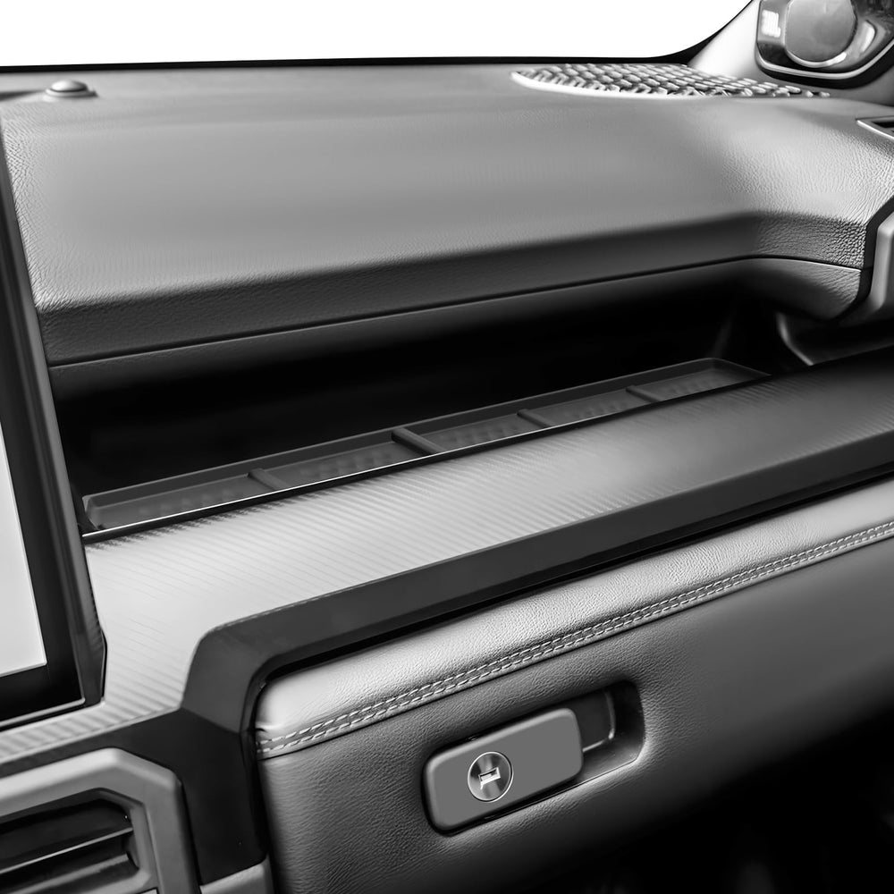 SKTU lifestyle shot inside vehicle illustrating clutter-free cabin and calm driving