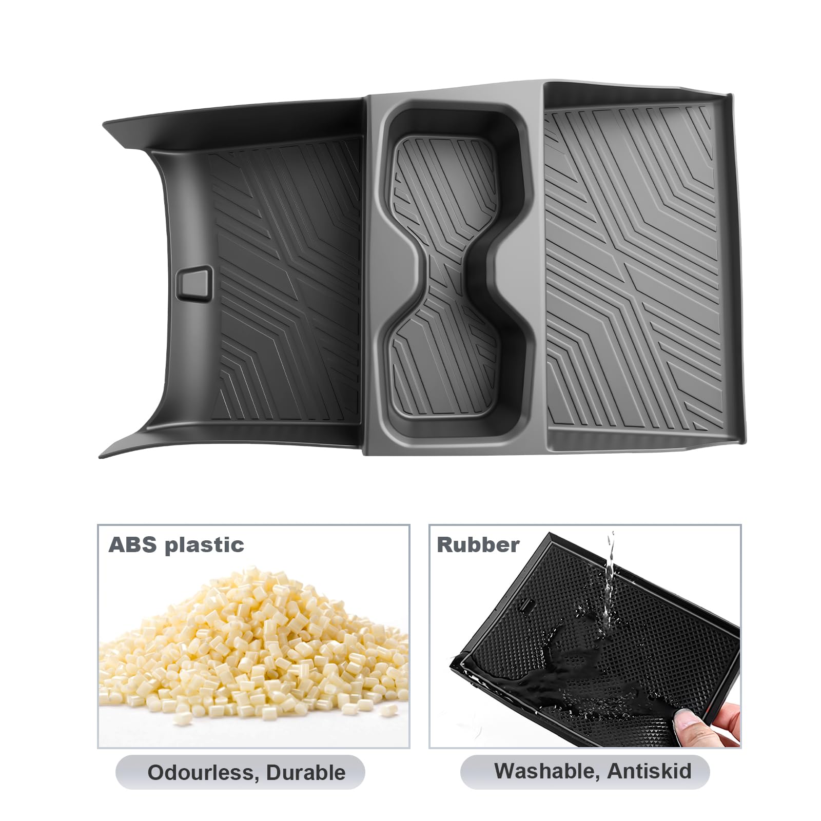 SKTU ABS plastic texture close-up highlighting durability and long-lasting use