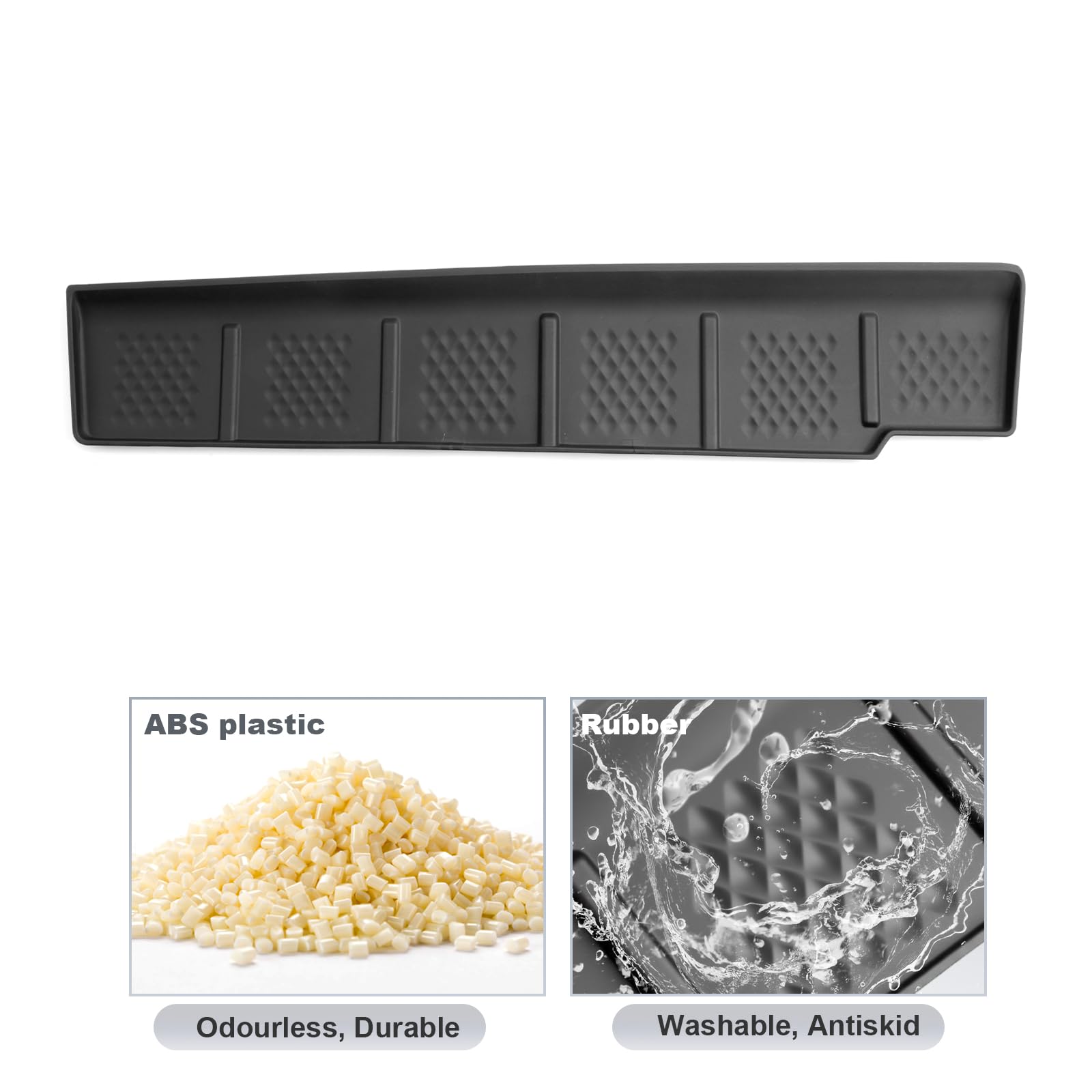 SKTU scale comparison with phone and wallet to highlight space-saving benefit