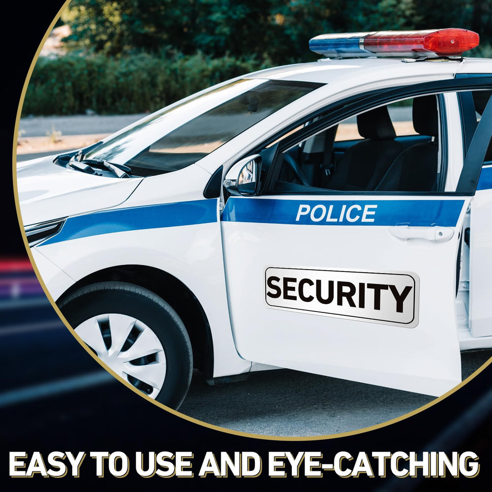 Skyygemm magnetic sign applied to SUV door demonstrating quick installation