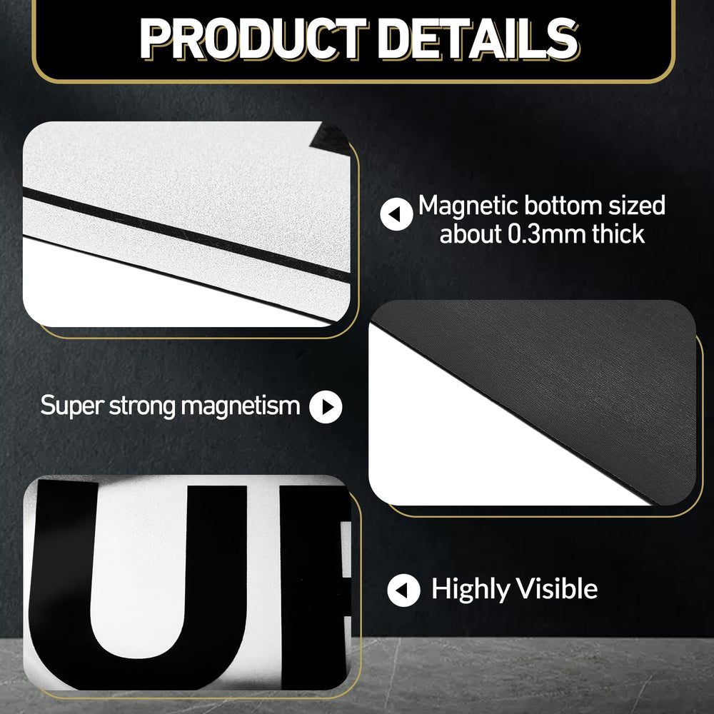 Skyygemm side view showing magnet thickness for strong adherence to steel