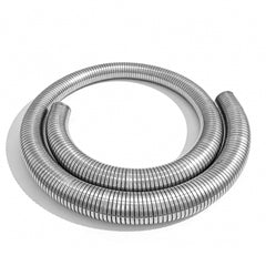 SKYMIRO front profile of flex pipe showing length and fit benefits
