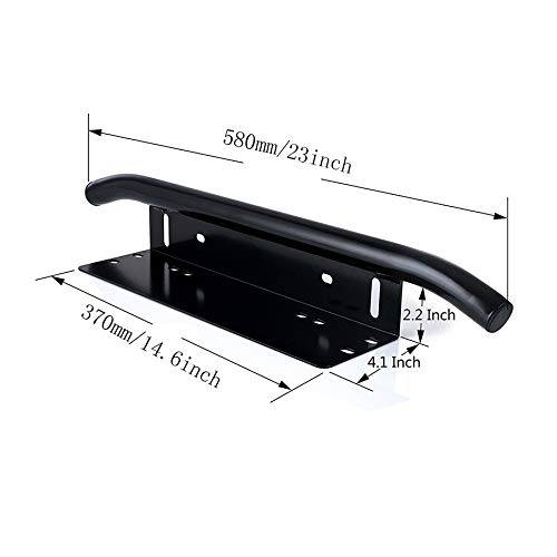 SKYWORLD side profile illustrating bracket depth and low-profile design benefit