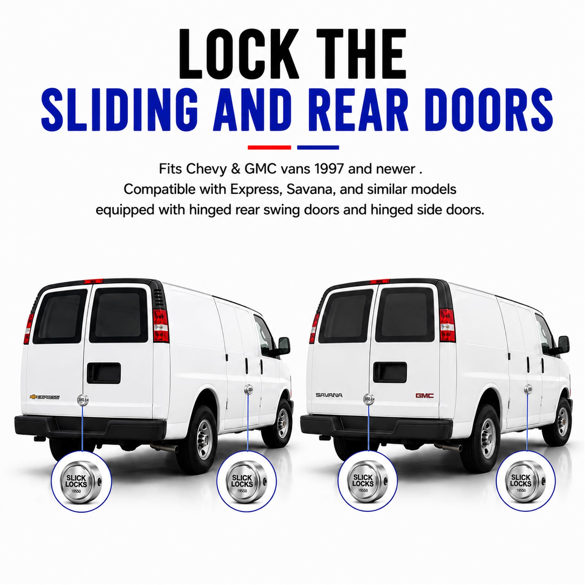 Slick Locks van in service use demonstrating faster access and professional appearance