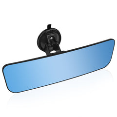 SLIIMU front view of large frameless mirror showing wider field of view