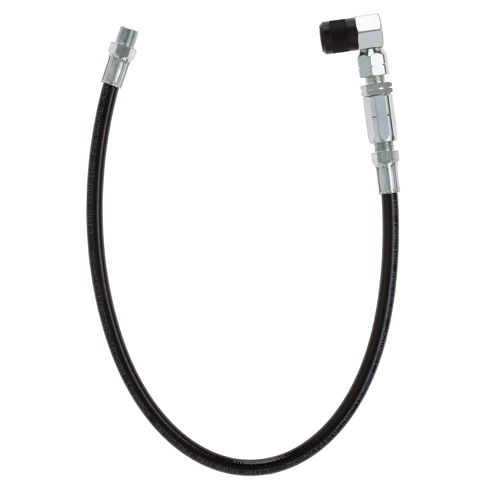 Slippery Pete packaged kit with 18in hose showing ready-to-use workshop benefit