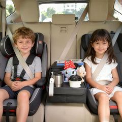 SLOGENTO cup holders with drinks demonstrating secure beverage storage benefit