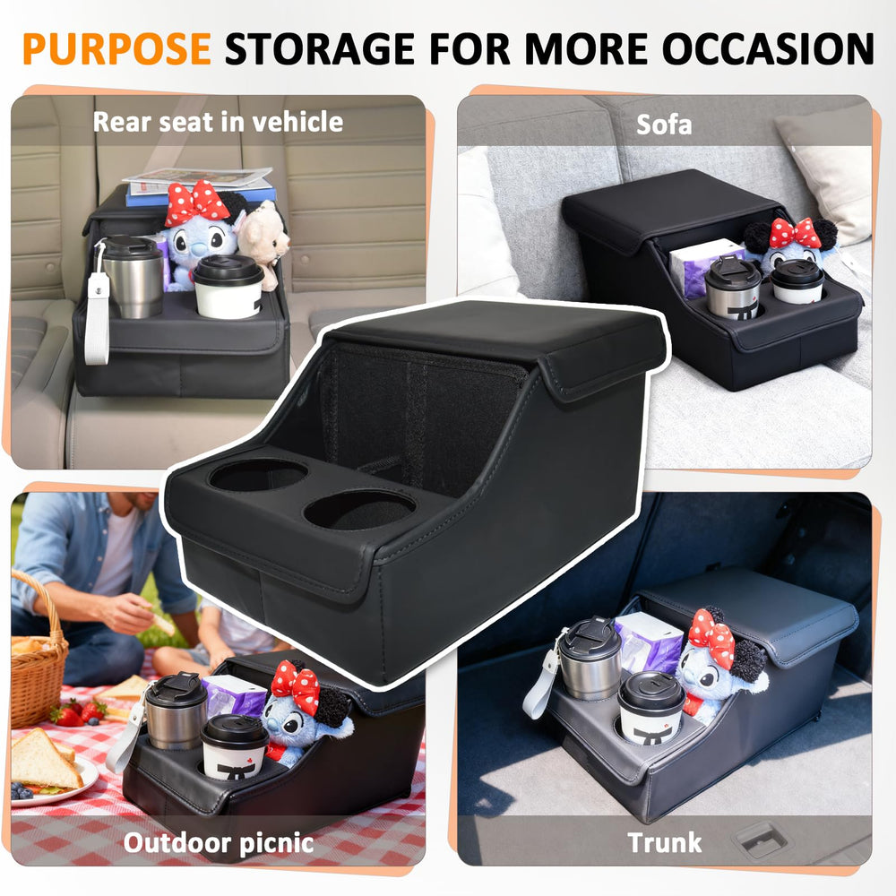 SLOGENTO used by family in backseat showing convenience and passenger comfort