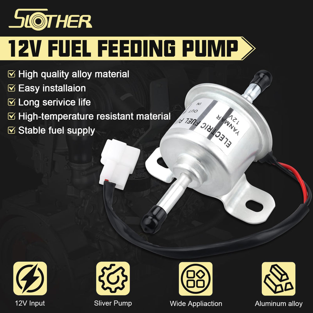 Slother internal lubricant visible inside pump reassuring protective shipping lubrication