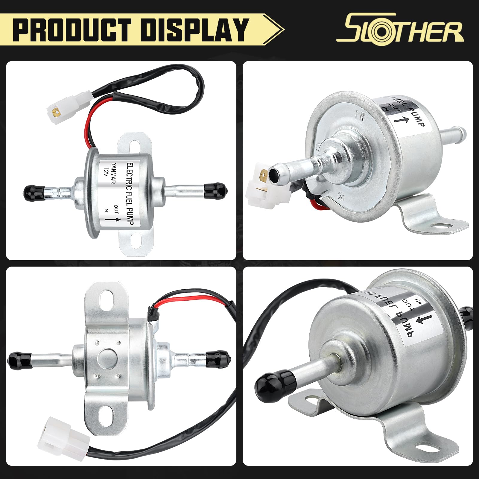 Slother boxed and packaged ready for shipment protecting the pump during transport
