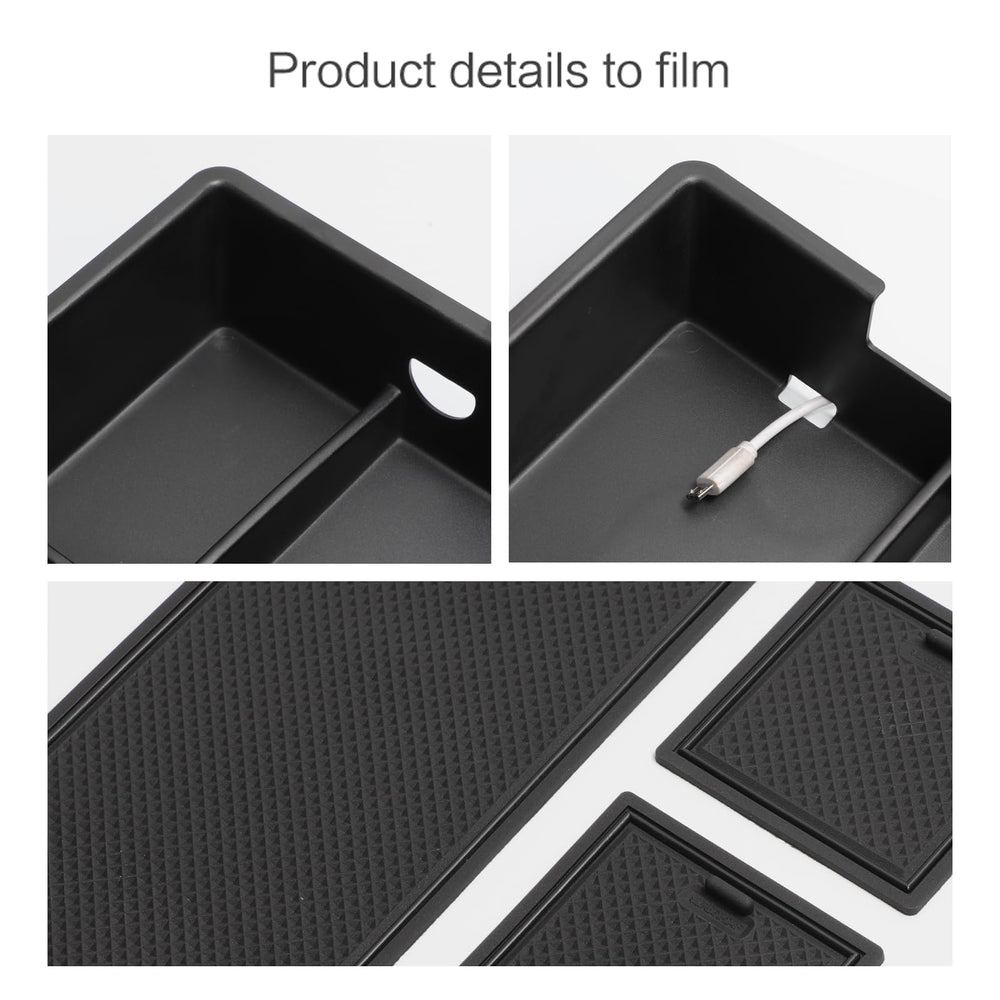 smabee organizer holding sunglasses and phone for faster access