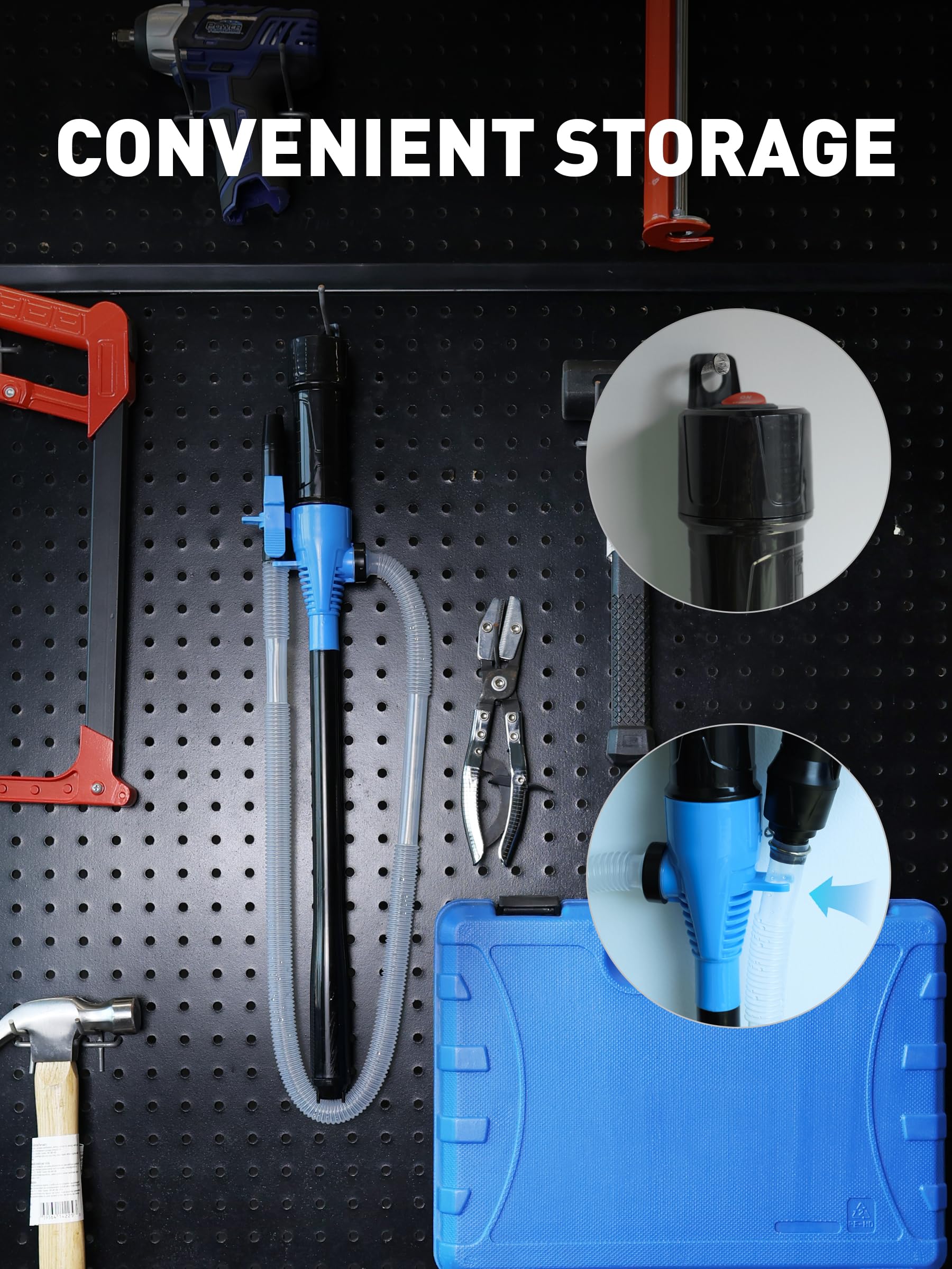SMART JERRY setup for aquarium water change, making maintenance easier