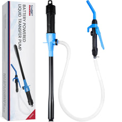 SMART JERRY front view of pump showing compact portable design and quick setup benefit