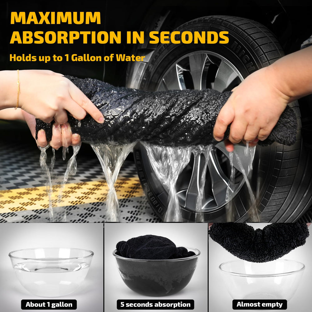 SMINDER edgeless towel detail preventing paint scratches and protecting finish