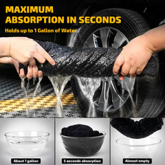SMINDER edgeless towel detail preventing paint scratches and protecting finish