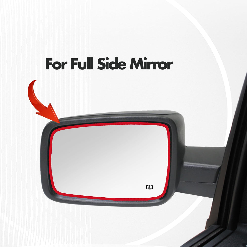 SNEMEEY ABS backing plate detail showing durable material for secure fit and weather resistance
