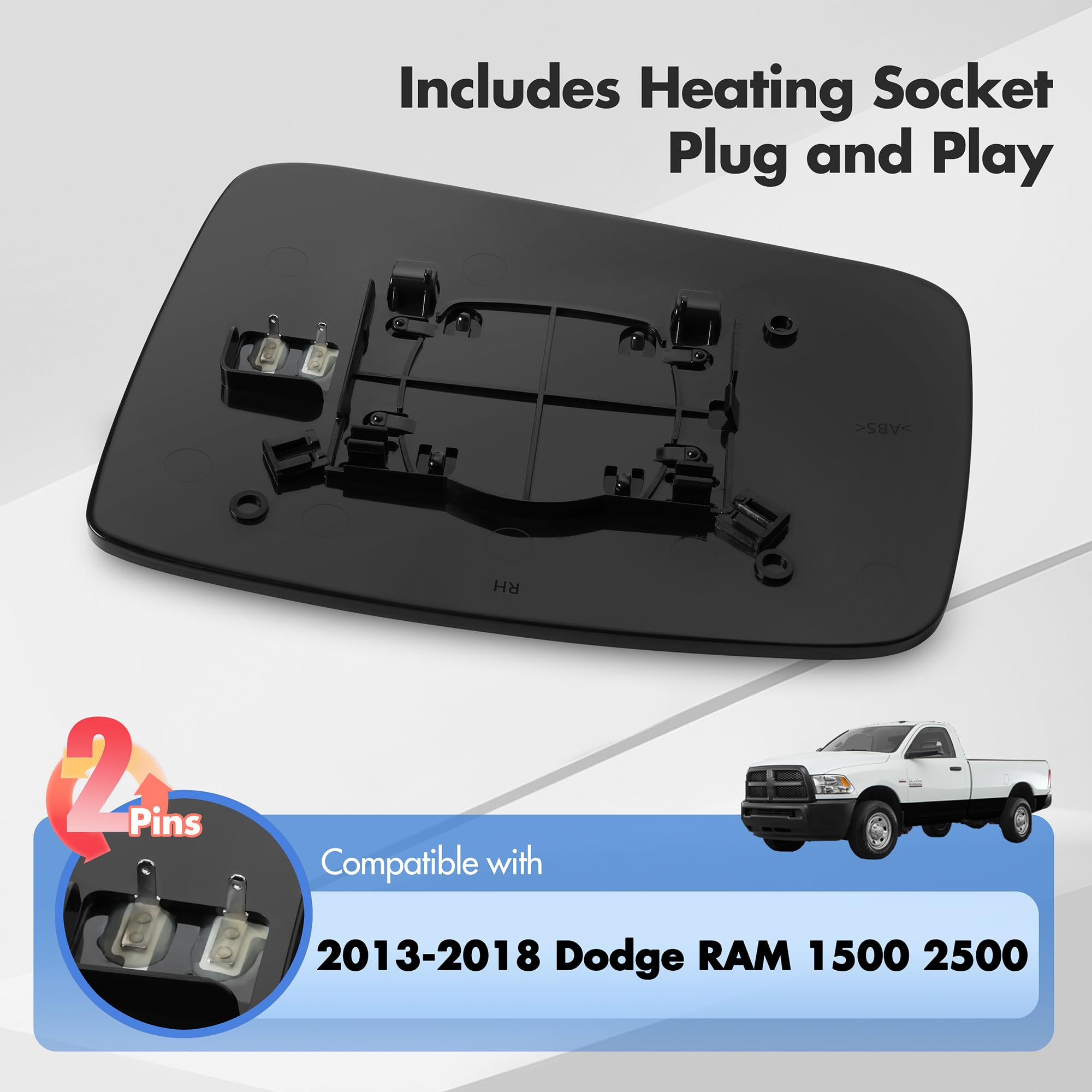 SNEMEEY close-up of integrated heating element for faster defrost benefit
