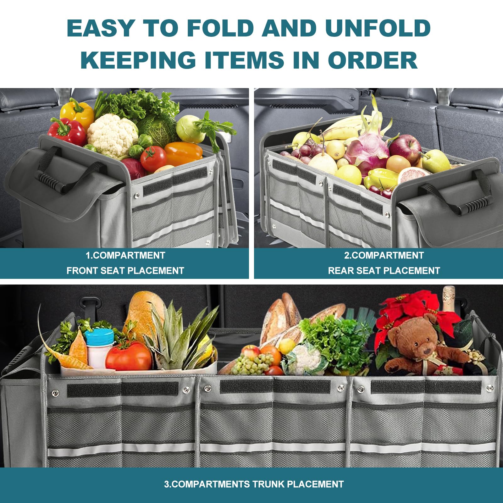 Snuopfy ergonomic handles for comfortable carrying and transport