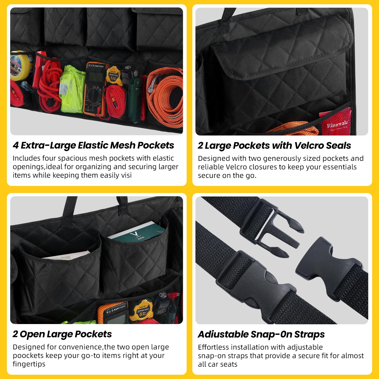 Snuopfy folded flat for compact storage saving trunk space when not used