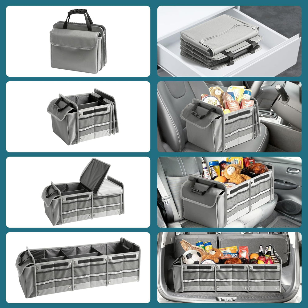 Snuopfy folded flat to laptop-bag size for easy storage