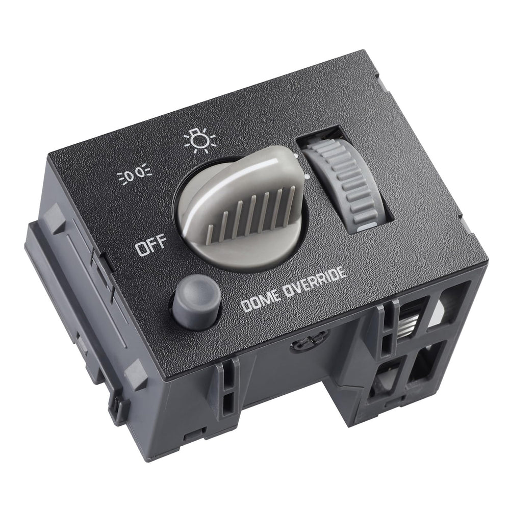 SOAESCN front view of headlight switch showing controls for easy replacement