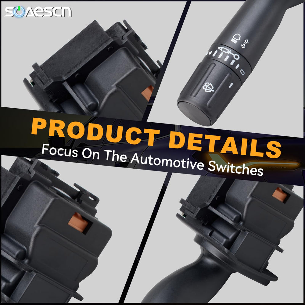 SOAESCN switch installed in Ford F150 steering column showing restored controls