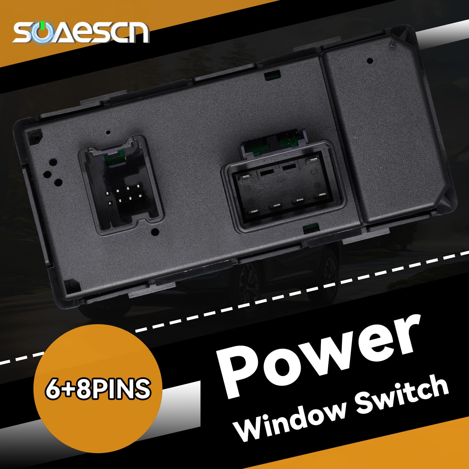 SOAESCN installed in door panel demonstrating easy replacement and restored functionality