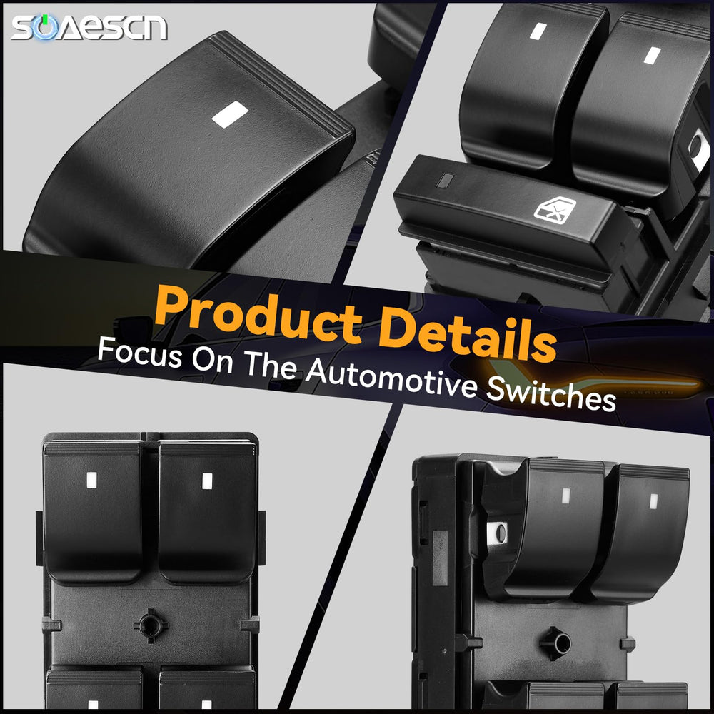 SOAESCN label close-up showing part numbers and benefit of easy cross-reference for fitment