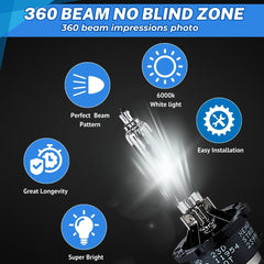 SOCAL-LED LIGHTING D2R bulb installed in headlight assembly demonstrating easy plug-and-play replacement