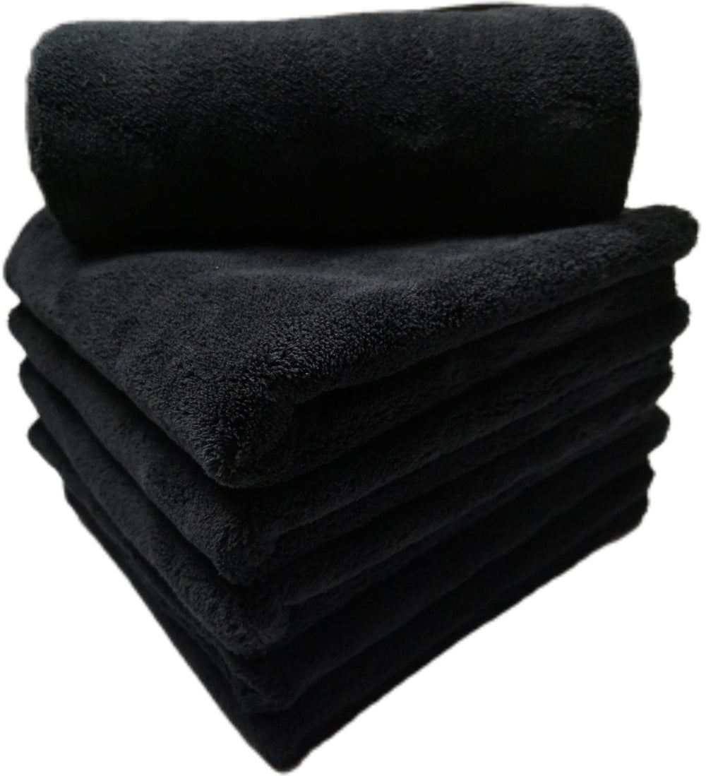 SOFTBATFY close-up of plush 500 GSM fibers showing enhanced absorbency