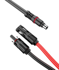 SolarEnz detailed DC7909 plug showing correct polarity for safe connection