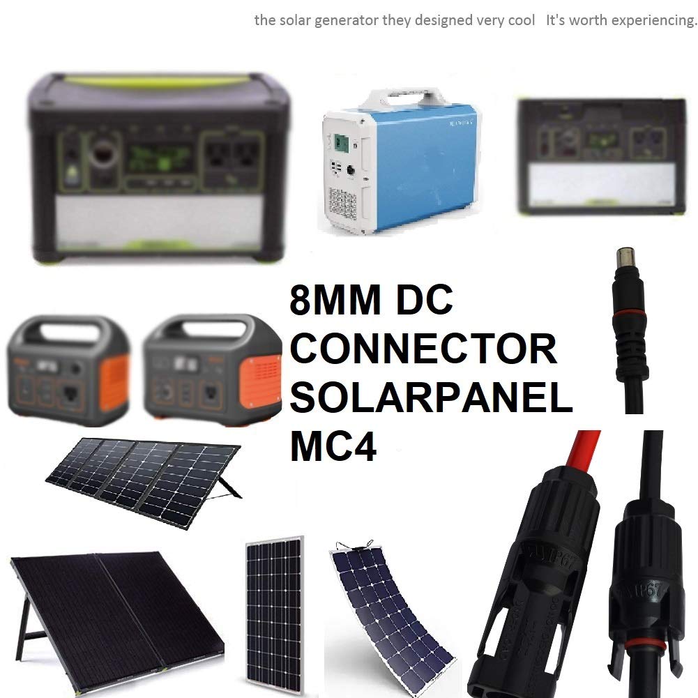 SolarEnz joining solar panel output to adapter illustrating straightforward hookup