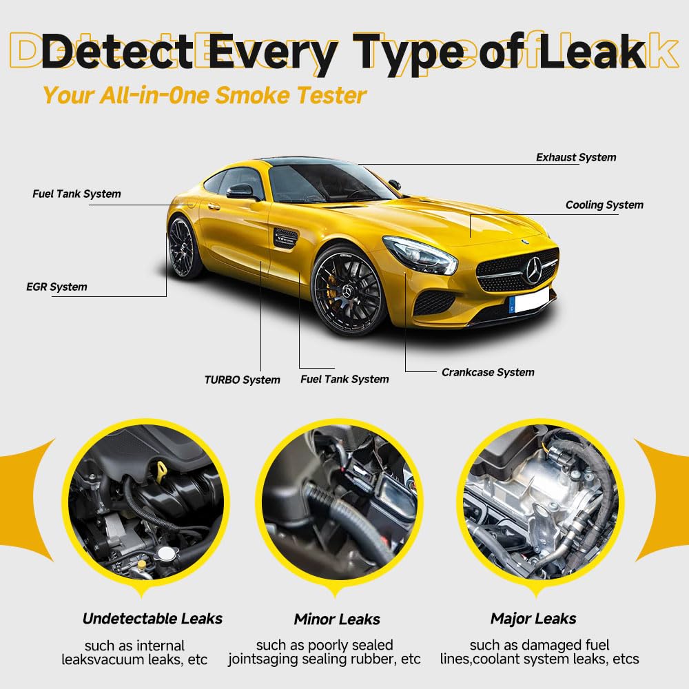 Solary in-vehicle diagnosis locating an EVAP leak for efficient repairs