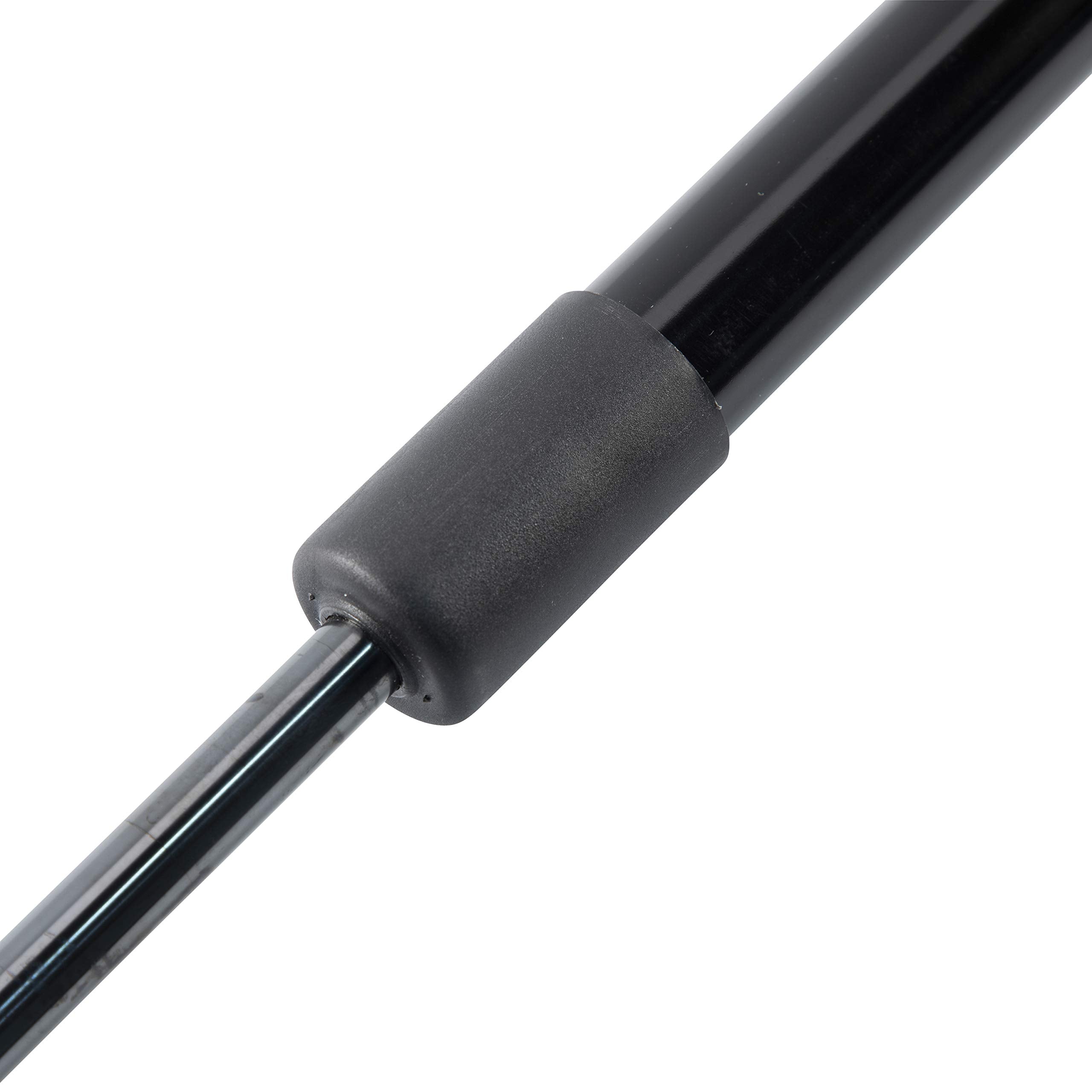 Solera gas strut beside measuring tape showing 26-inch extended length for fit verification