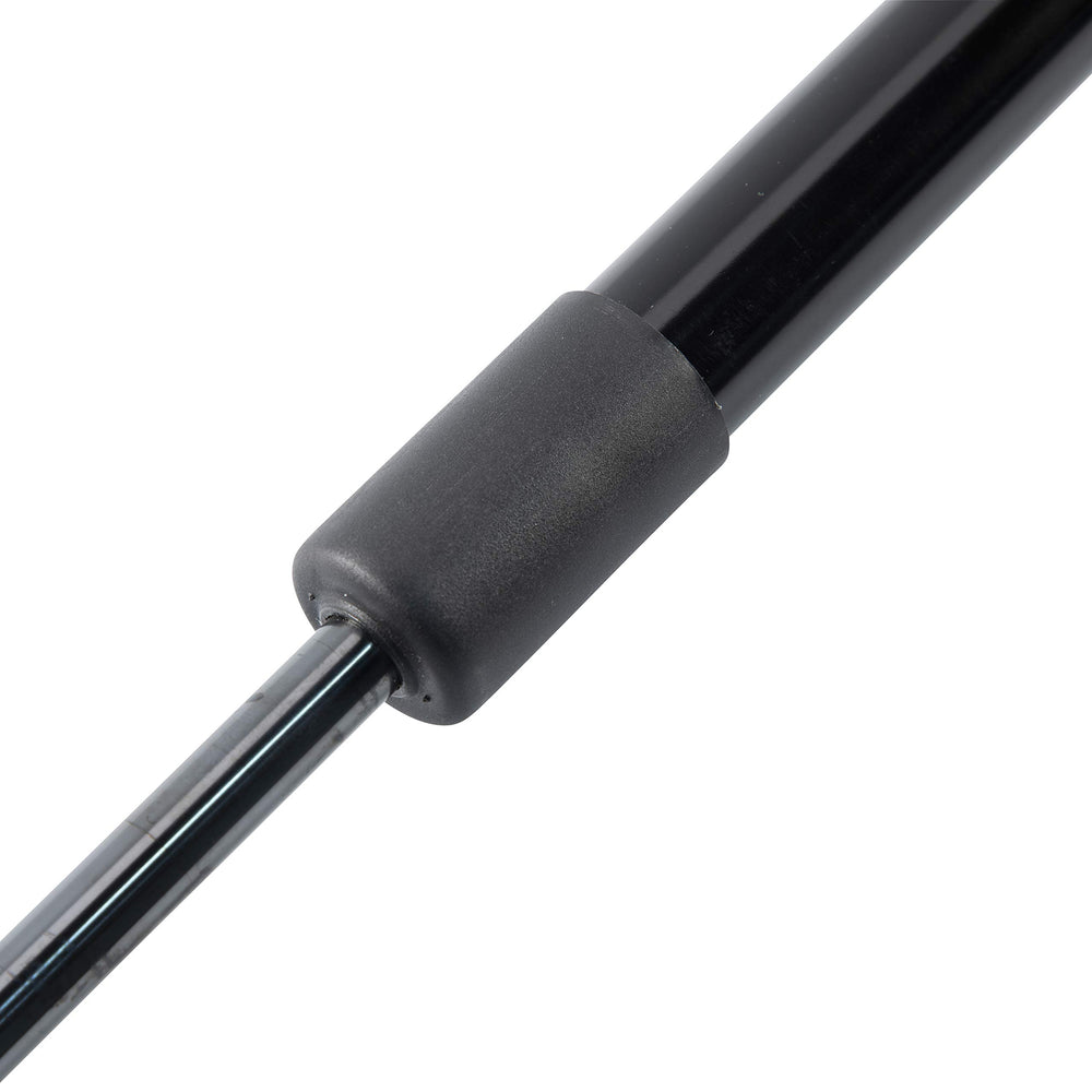 Solera gas strut beside measuring tape showing 26-inch extended length for fit verification