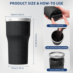 SolExplor open top image illustrating one-handed disposal safety