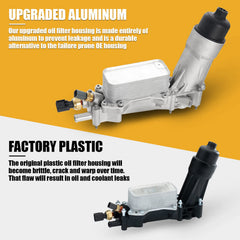 Somusen housing installed in engine bay demonstrating direct-fit replacement benefit