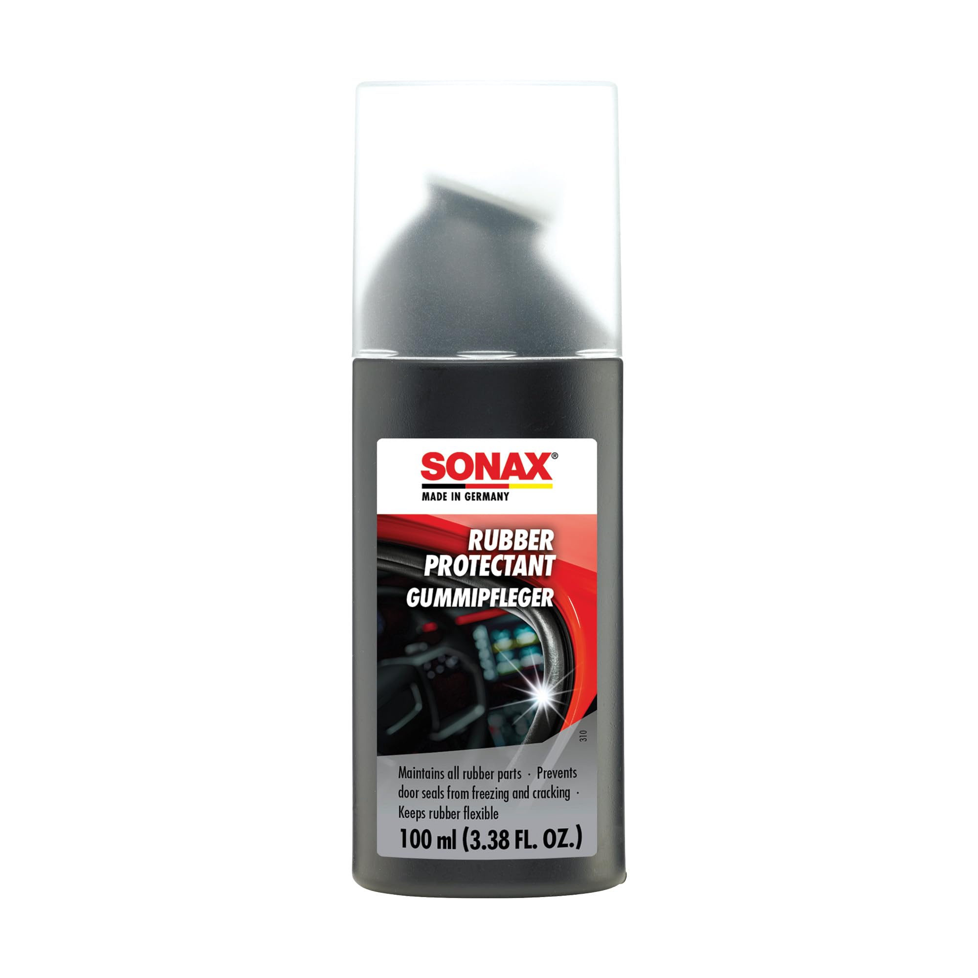 SONAX GummiPfleger front bottle view showing label and compact form benefit