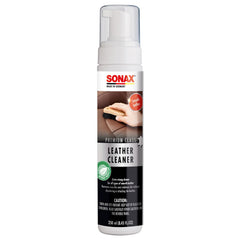 SONAX bottle front packaging showing product and size, clear labeling benefit